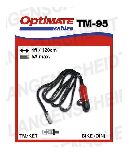 Optimate/Accumate Chargeur de batterie Câble TM95