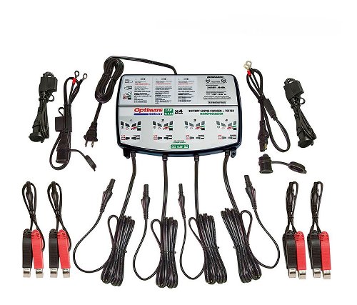 Battery charger OptiMate Lithium Quad Bank 4x 8-stage,