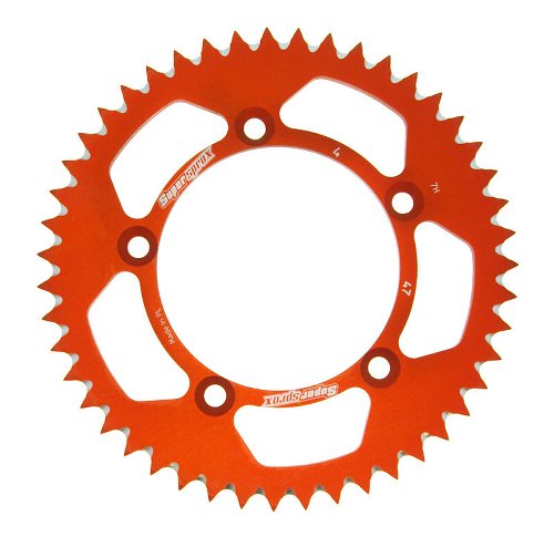 Supersprox aluminium roue d`entrainement 420 - 47Z (orange)