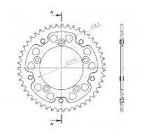 Supersprox Stealth rueda de cadena 420 - 47Z (anaranjado)