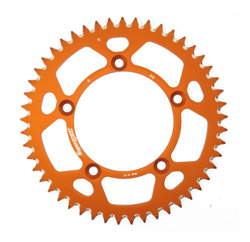 Supersprox Alu-Kettenrad 420 - 49Z (orange)