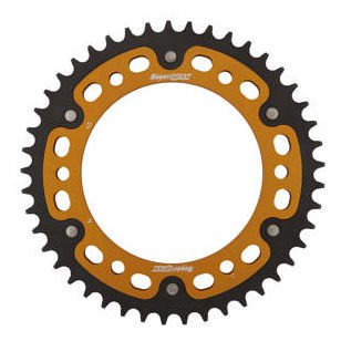 Supersprox Stealth rocchetto per catena 525 - 45Z (oro)