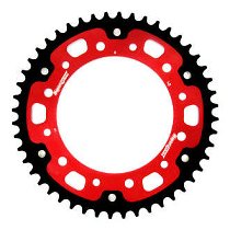 Supersprox Stealth rueda de cadena 525 - 48Z (rojo)