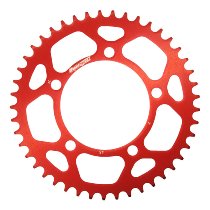 Supersprox aluminium roue d`entrainement 525 - 45Z (rouge)