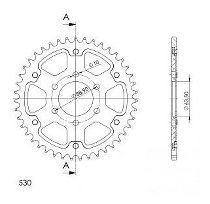 Supersprox Stealth Chain wheel 520 - 43Z (gold)