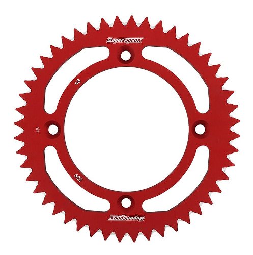 Supersprox Aluminium Chain wheel 420 - 48Z (red)