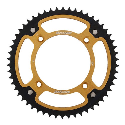 Supersprox Stealth Chain wheel 420 - 54Z (gold)