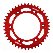 Supersprox alluminio rocchetto per catena 520 - 42Z (rosso)