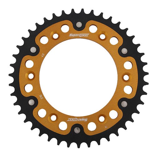 Supersprox Stealth Chain wheel 520 - 43Z (gold)