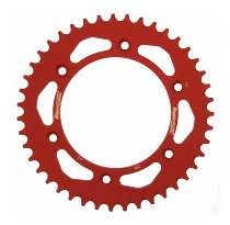 Supersprox Aluminium Chain wheel 520 - 43Z (red)