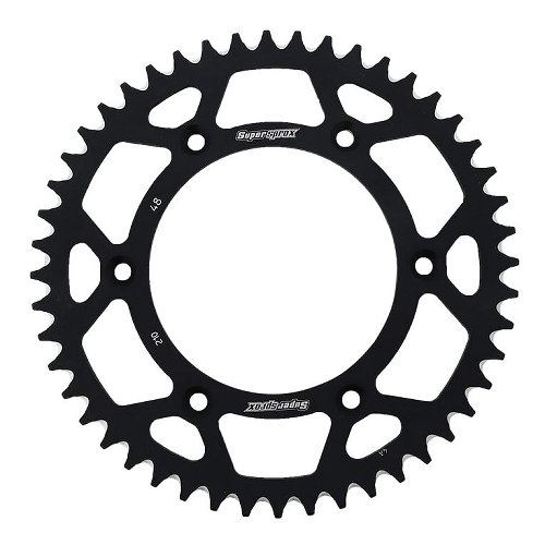 Supersprox aluminium roue d`entrainement 520 - 48Z (noir)