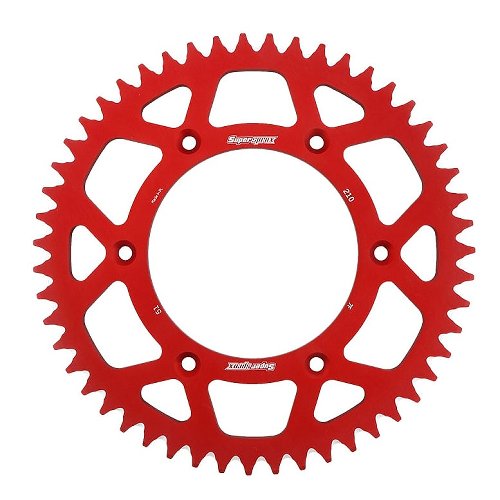 Supersprox aluminio rueda de cadena 520 - 51Z (rojo)