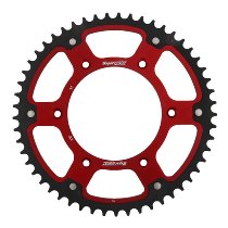 Supersprox Stealth rueda de cadena 520 - 53Z (rojo)