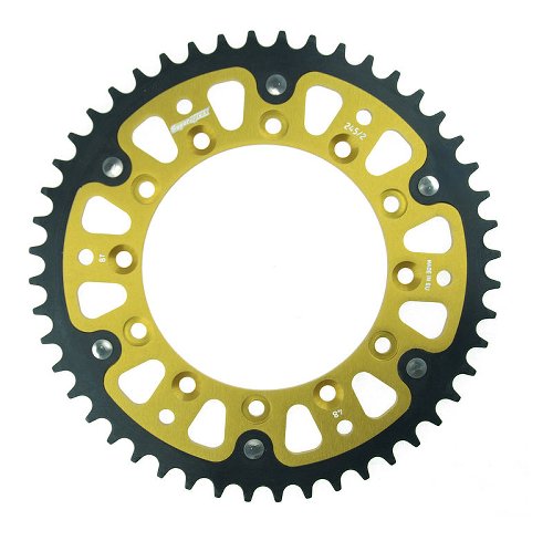 Supersprox Stealth rocchetto per catena 520 - 48Z (oro)