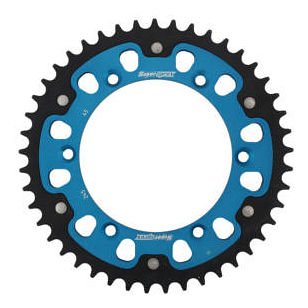 Supersprox Stealth rueda de cadena 520 - 45Z (azul)