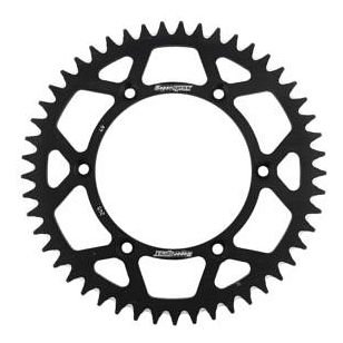 Supersprox aluminium roue d`entrainement 520 - 49Z (noir)