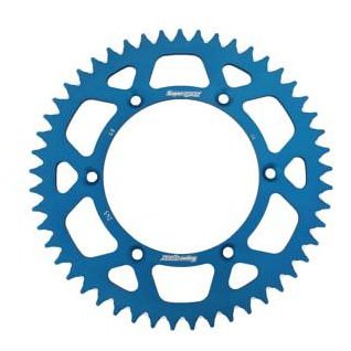 Supersprox Aluminium Chain wheel 520 - 49Z (blue)