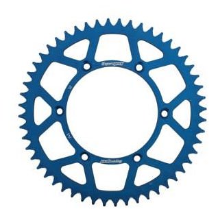 Supersprox Aluminium Chain wheel 520 - 52Z (blue)