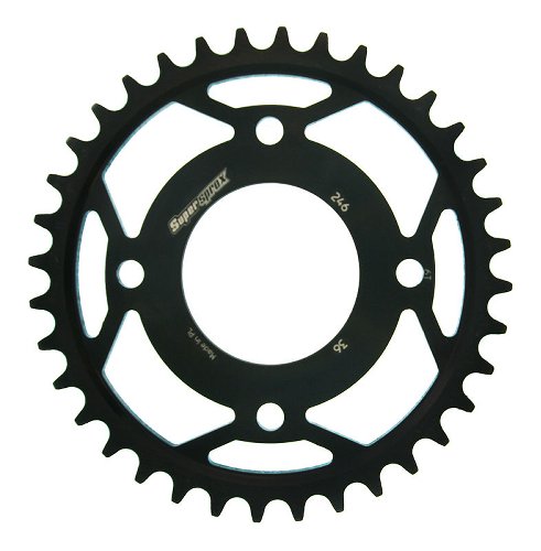 Supersprox acciaio rocchetto per catena 530 - 36Z (nero)