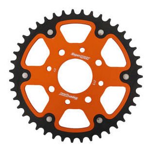 Supersprox Stealth rocchetto per catena 520 - 43Z (arancio)