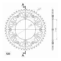 Supersprox Stealth Chain wheel 520 - 48Z (red)