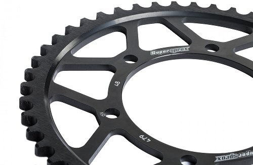 Supersprox acciaio rocchetto per catena 530 - 39Z (nero)