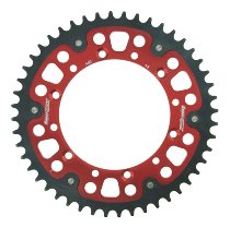 Supersprox Stealth rueda de cadena 520 - 48Z (rojo)