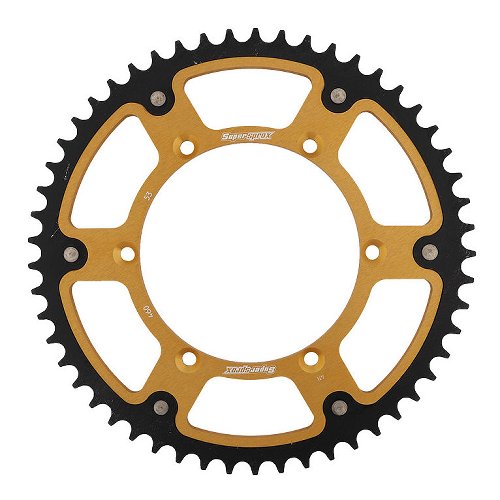 Supersprox Stealth Chain wheel 520 - 53Z (gold)