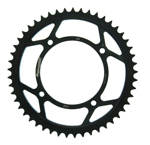 Supersprox acier roue d`entrainement 428 - 49Z (noir)