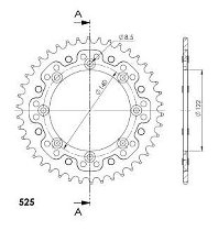 Supersprox Stealth roue d`entrainement 525 - 42Z (rouge)