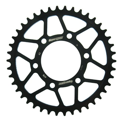 Supersprox acciaio rocchetto per catena 520 - 42Z (nero)