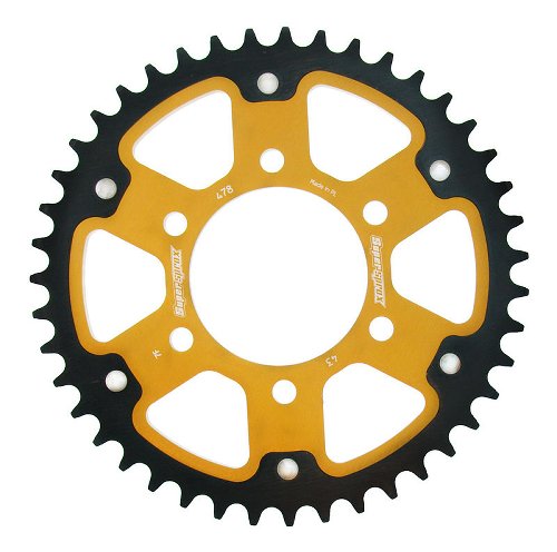 Supersprox Stealth Chain wheel 520 - 43Z (gold)