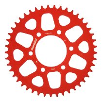 Supersprox aluminium roue d`entrainement 520 - 45Z (rouge)