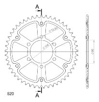 Supersprox Stealth roue d`entrainement 520 - 49Z (noir)