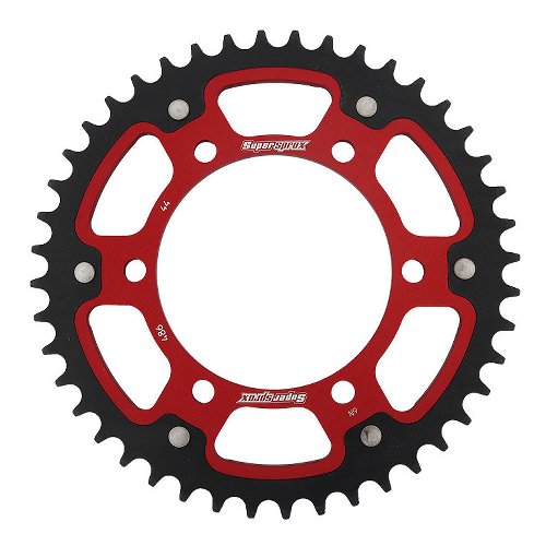 Supersprox Stealth rocchetto per catena 520 - 44Z (rosso)