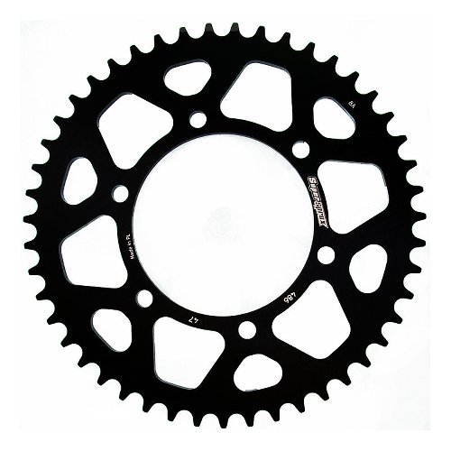 Supersprox Aluminium Chain wheel 520 - 47Z (black)