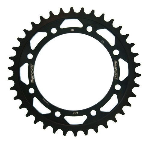 Supersprox Steel Chain wheel 520 - 38Z (black)