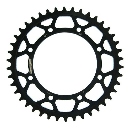 Supersprox acciaio rocchetto per catena 520 - 42Z (nero)