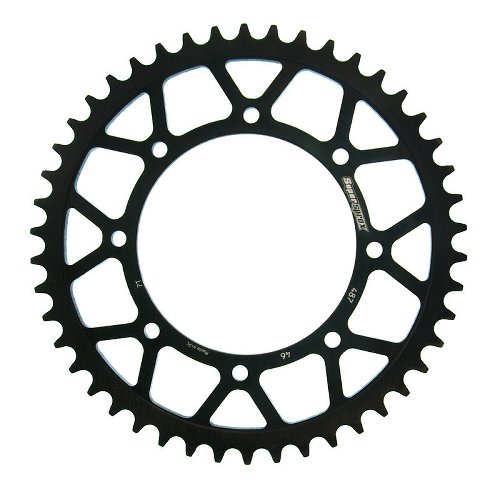 Supersprox Steel Chain wheel 520 - 46Z (black)