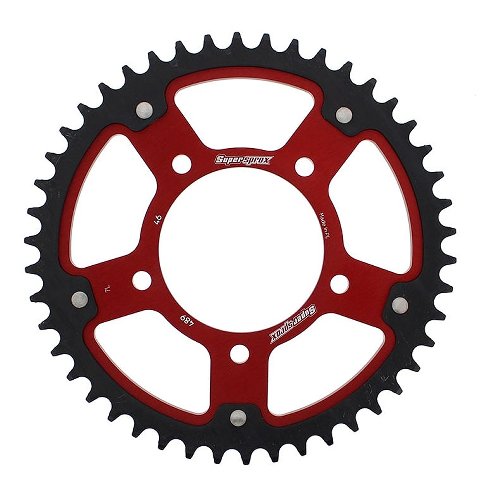 Supersprox Stealth roue d`entrainement 530 - 46Z (rouge)