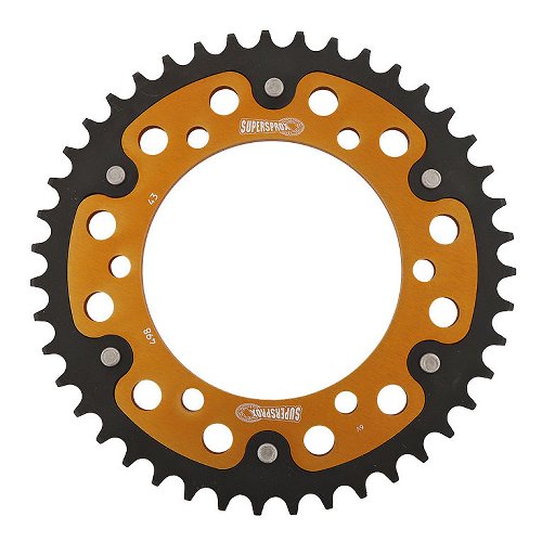 Supersprox Stealth Chain wheel 525 - 43Z (gold)