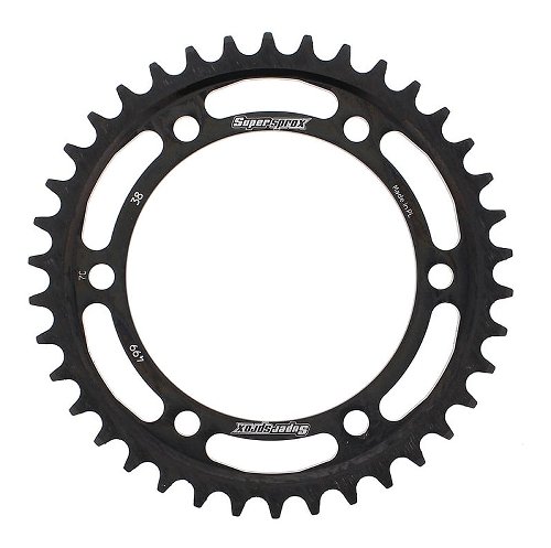 Supersprox acciaio rocchetto per catena 530 - 38Z (nero)