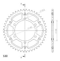 Supersprox Stealth roue d`entrainement 530 - 48Z (noir)