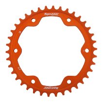 Supersprox aluminium roue d`entrainement 525 - 38Z (orange)