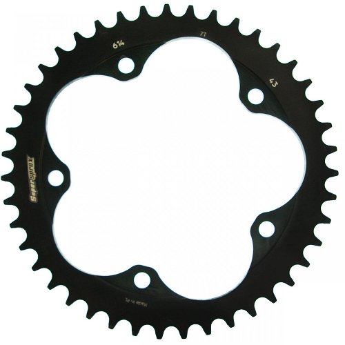 Supersprox Steel Chain wheel 525 - 43Z (black)