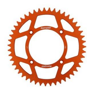 Supersprox aluminium roue d`entrainement 520 - 47Z (orange)