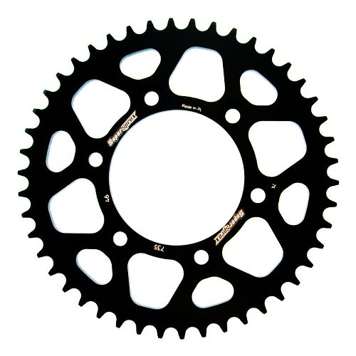 Supersprox aluminium roue d`entrainement 520 - 46Z (noir)