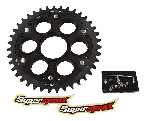 Supersprox Edge chain wheel 525 - 39Z (black)