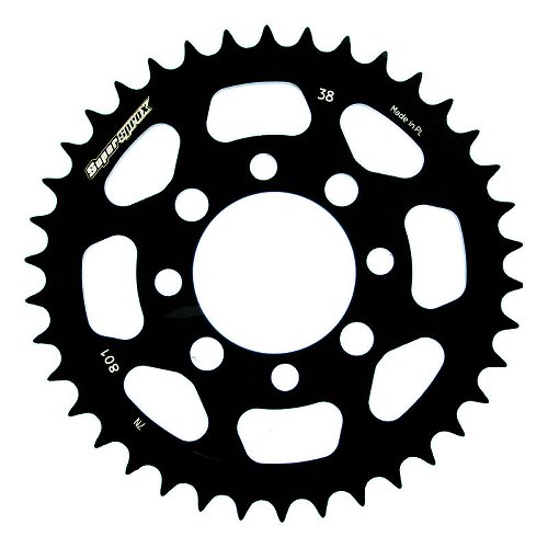 Supersprox Steel Chain wheel 420 - 38Z (black)