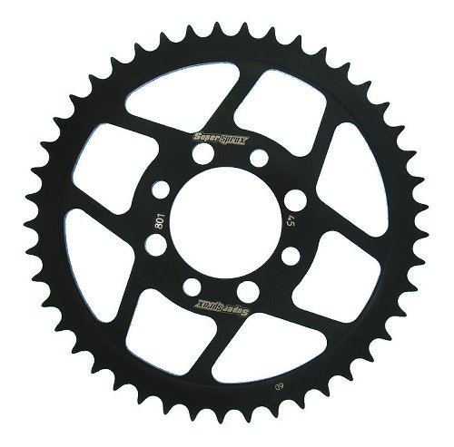 Supersprox Steel Chain wheel 420 - 45Z (black)